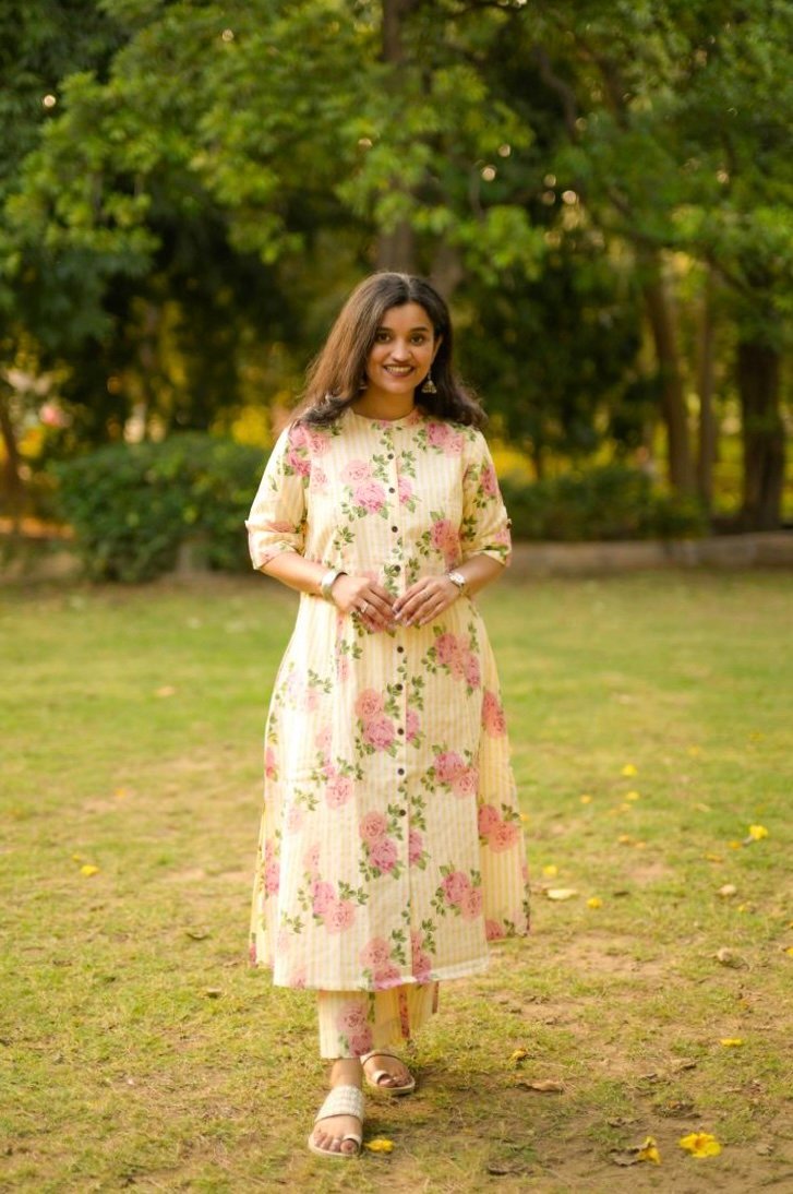 Gulab Premium Printed Pant Set