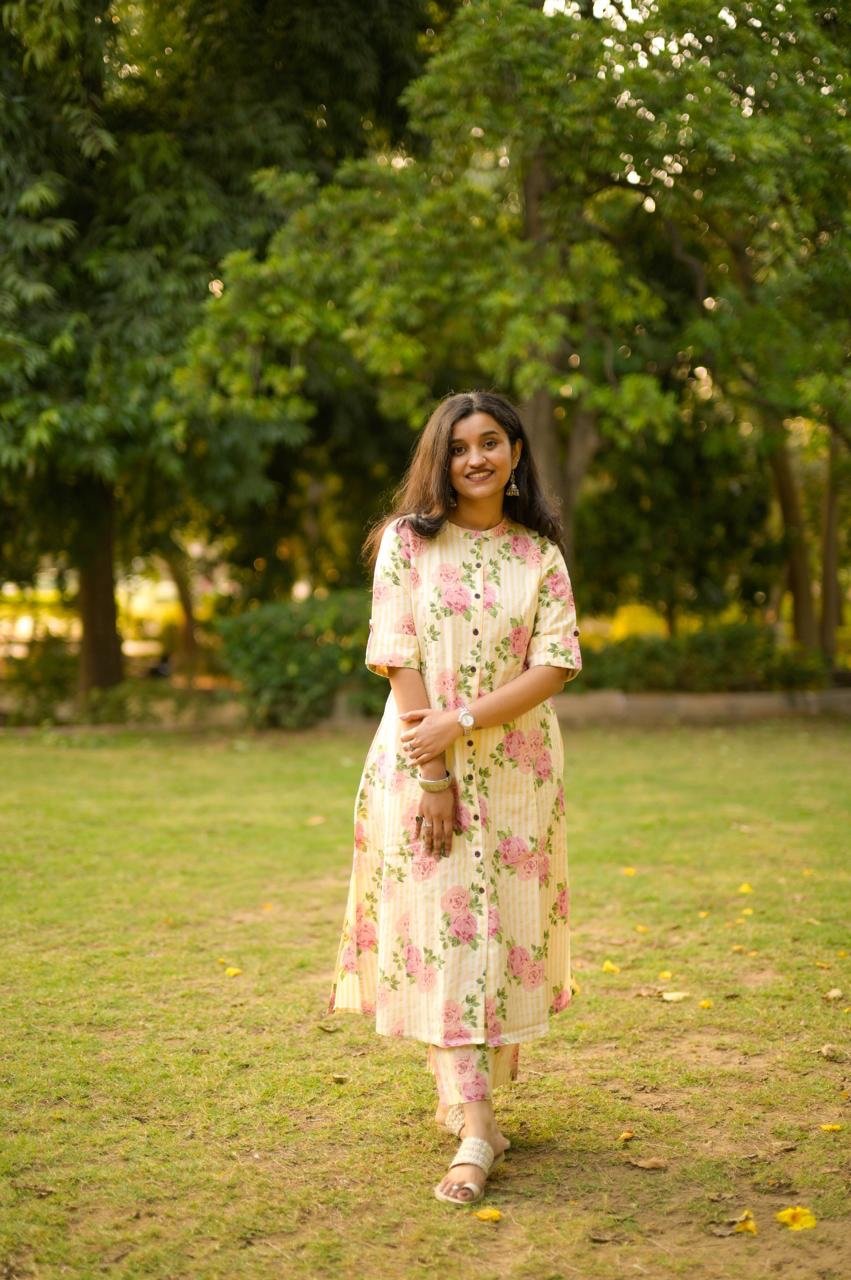Gulab Premium Printed Pant Set