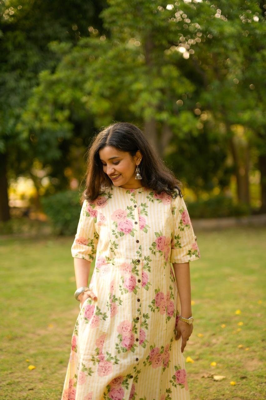 Gulab Premium Printed Pant Set