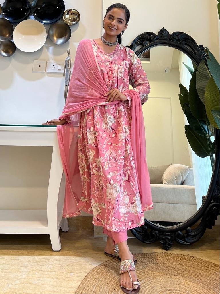 Pink Floral Alia Set