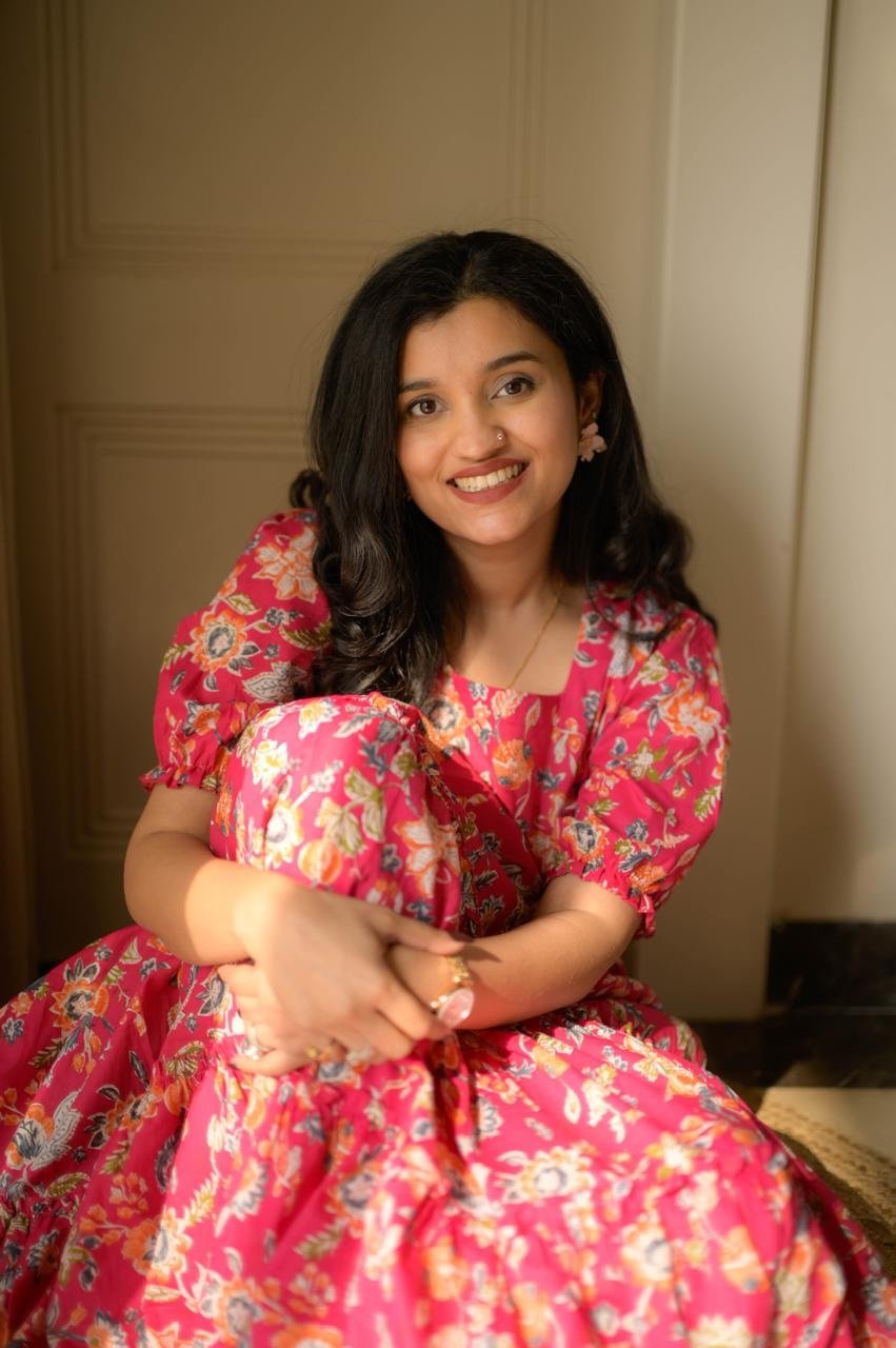 Tanvi Tiered Maxi Dress- Pink Floral Blast