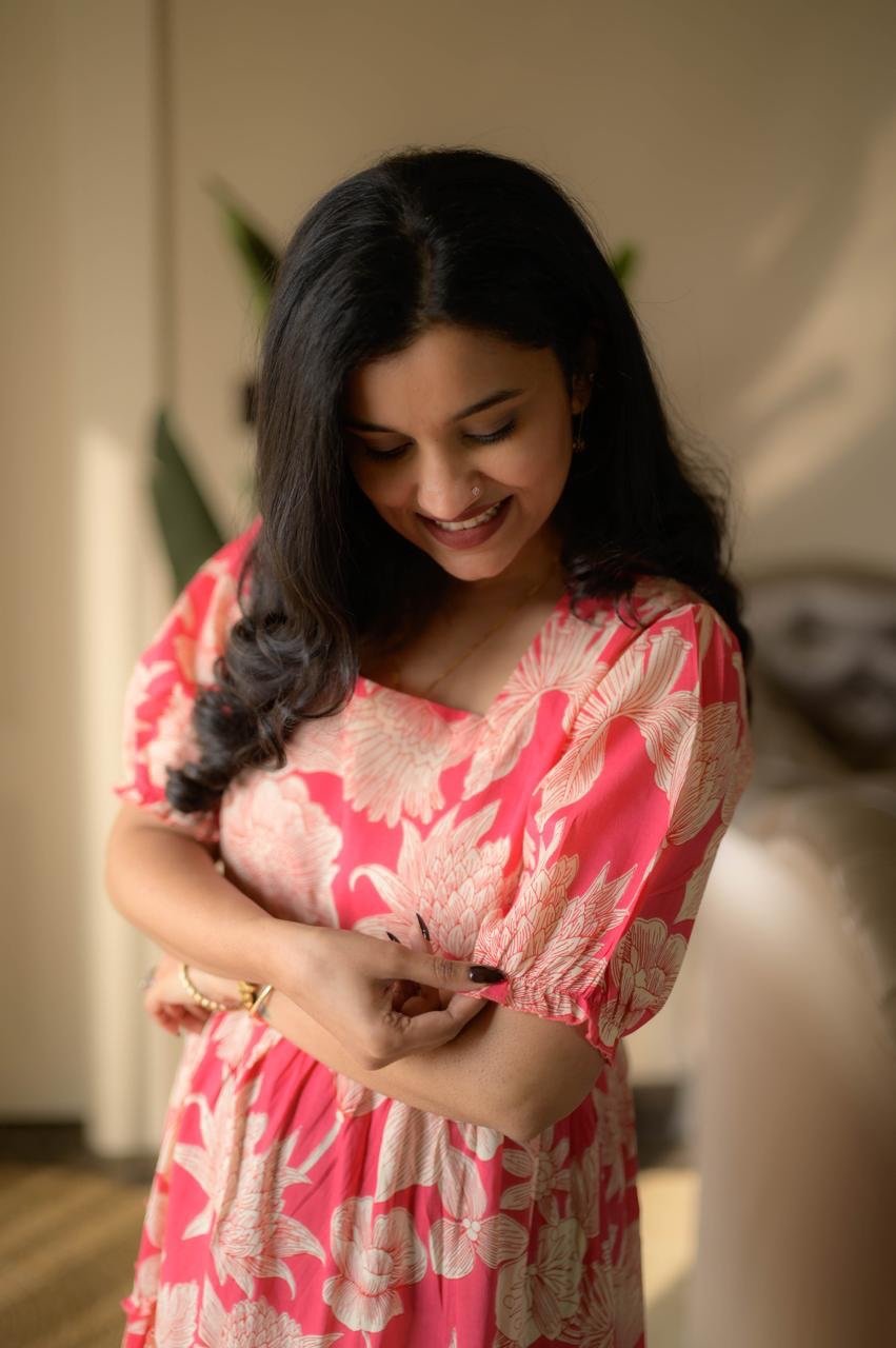 Tanvi Tiered Maxi Dress- Candy Florals