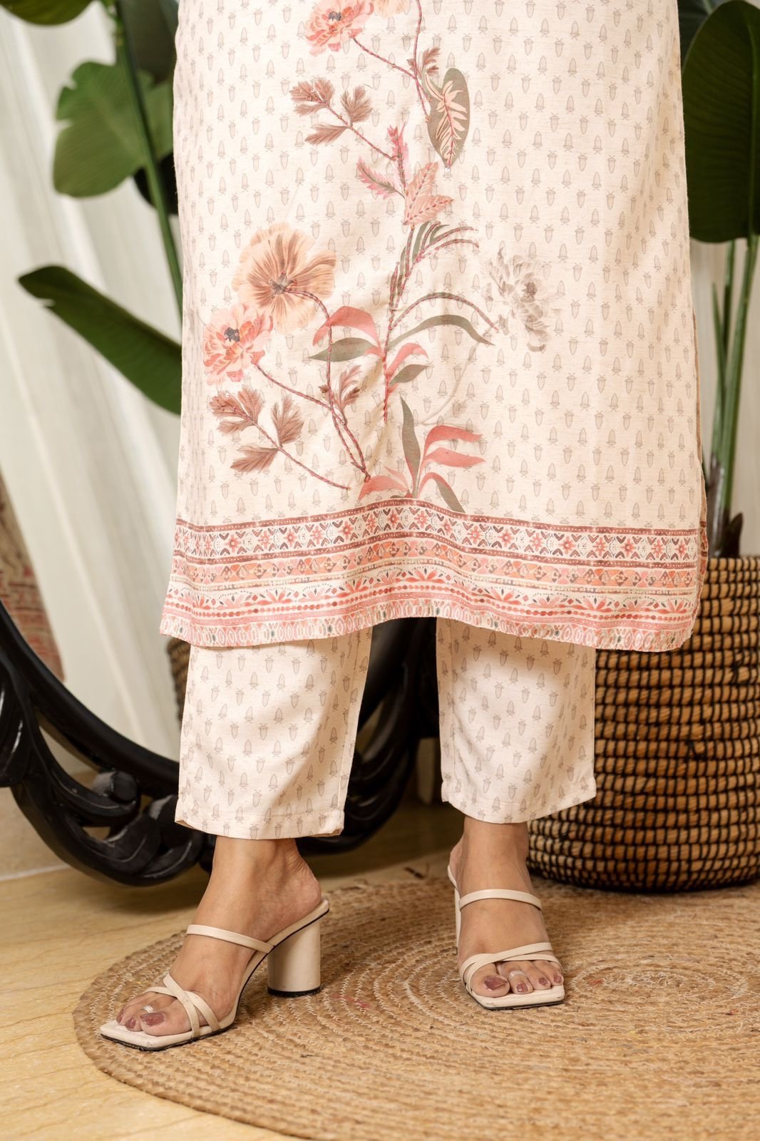 Rekha Floral Printed Love suit