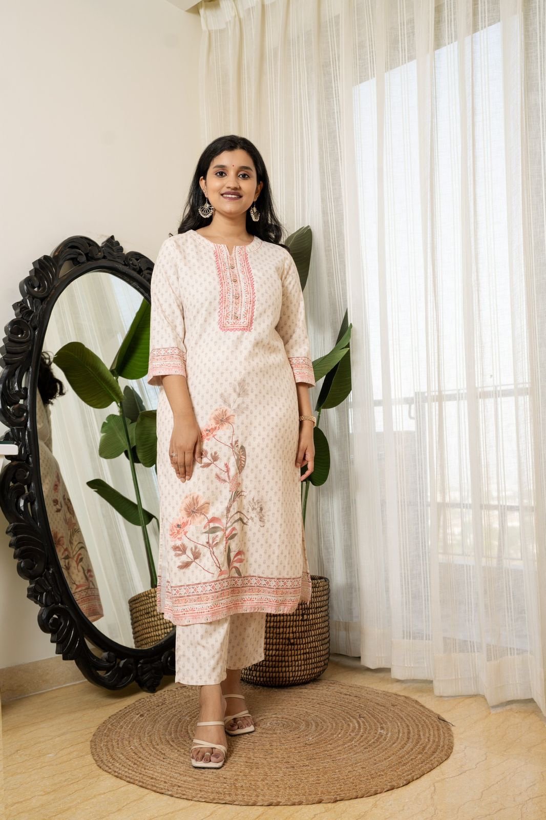 Rekha Floral Printed Love suit