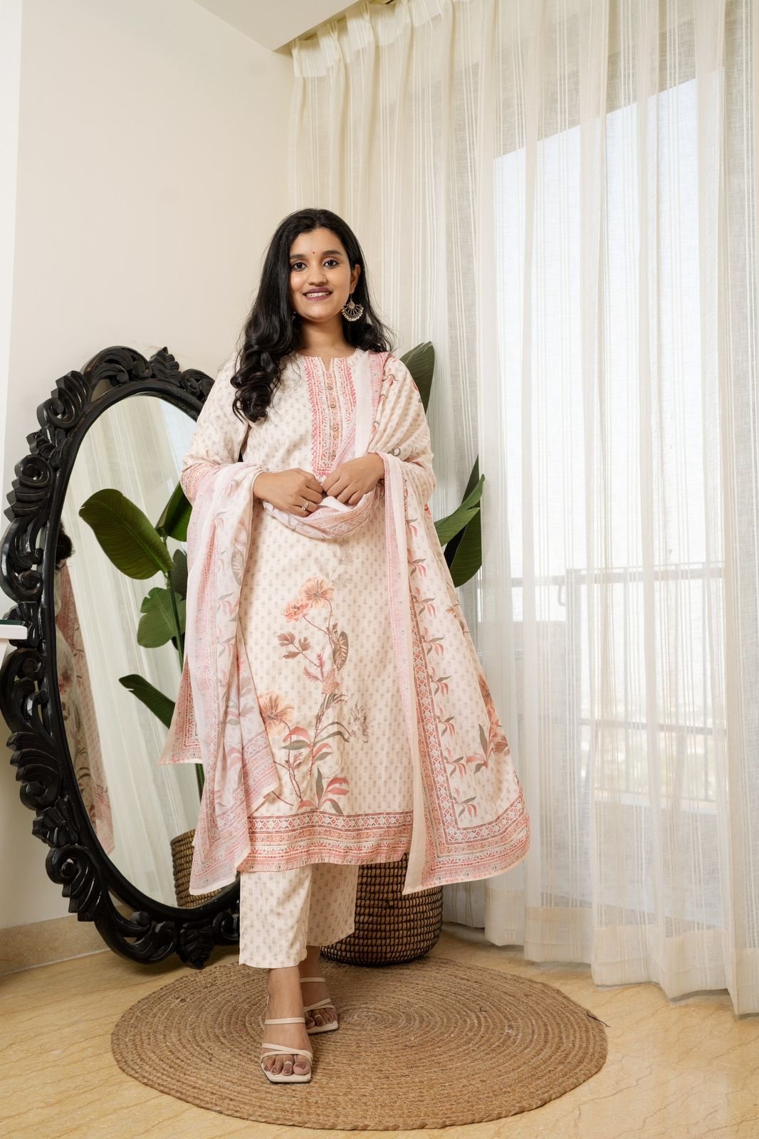 Rekha Floral Printed Love suit