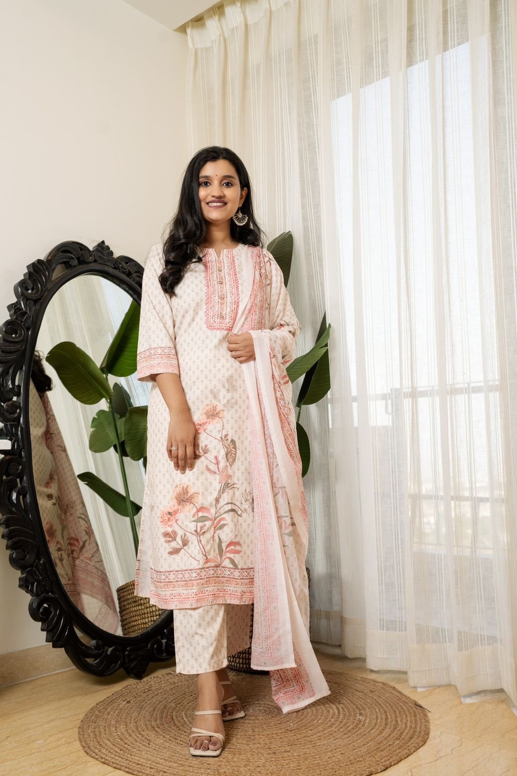 Rekha Floral Printed Love suit