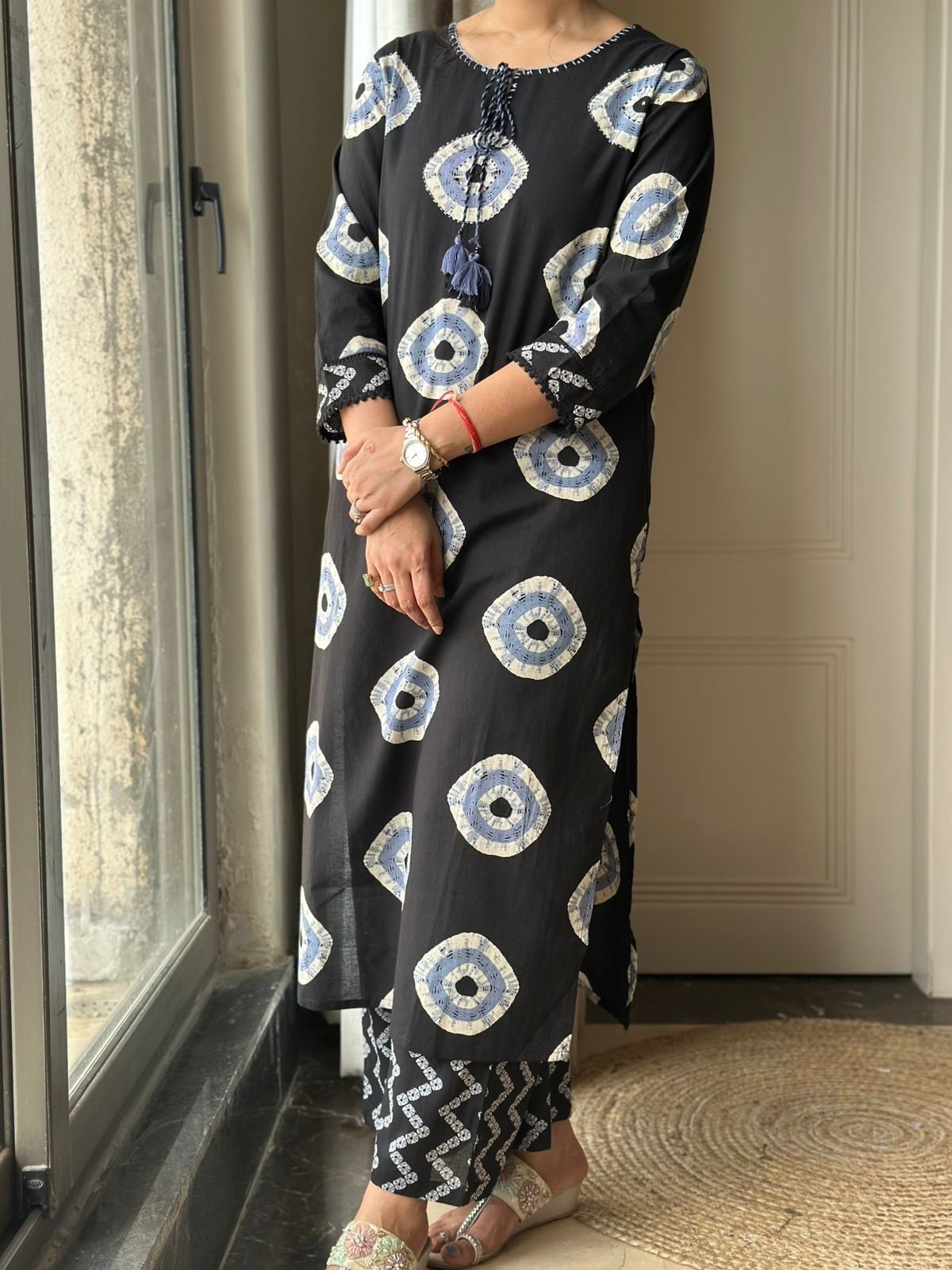 Siyara Unique Bandhej Cotton Suit