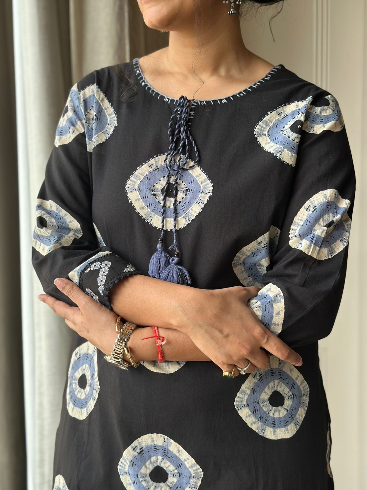 Siyara Unique Bandhej Cotton Suit