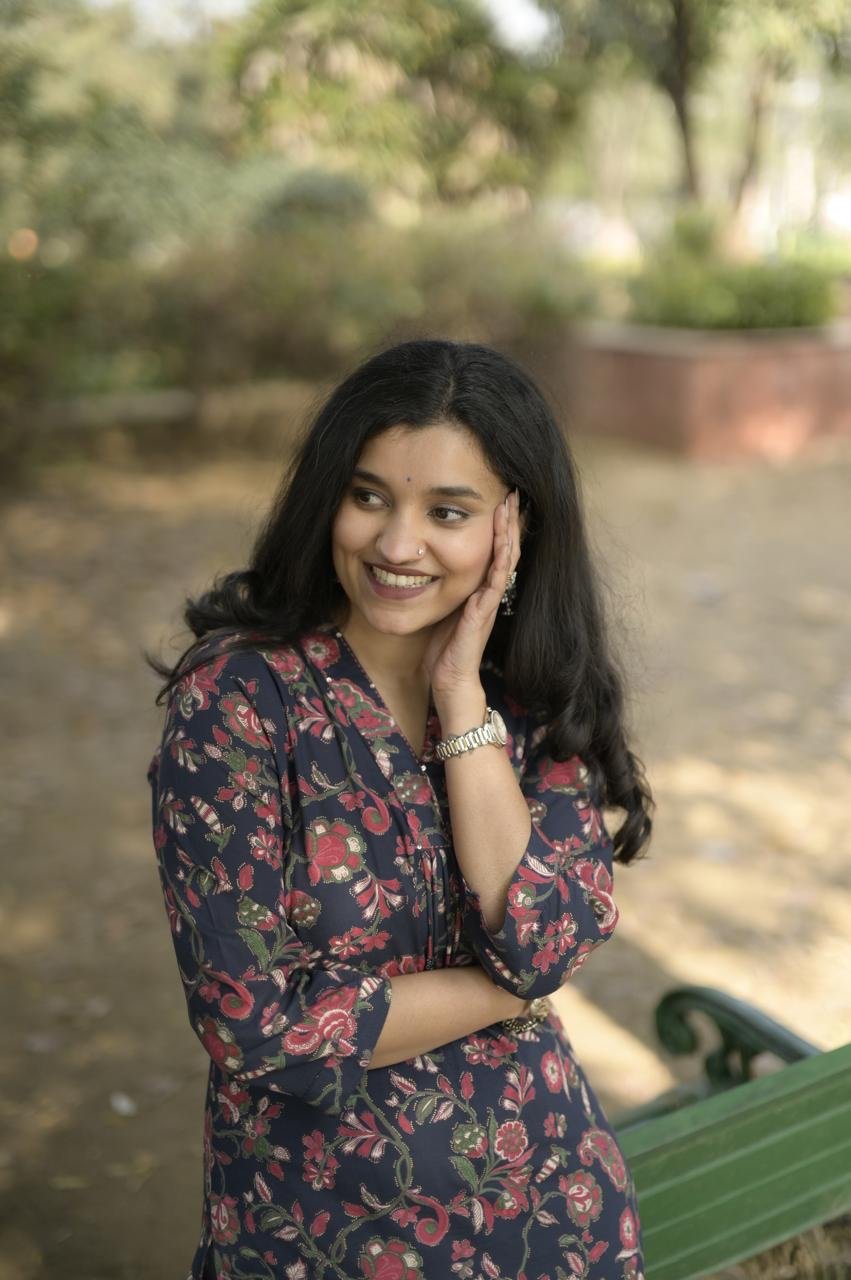 Disha Everyday Cotton Set- Blue Florals
