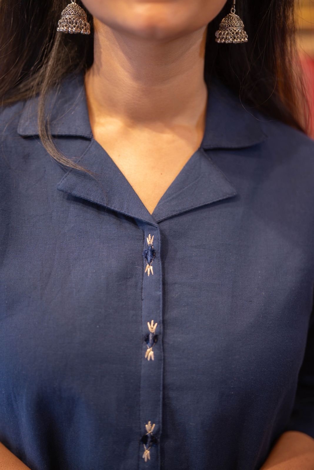 Sonaya Patchwork Cotton Pant Set - Image 2