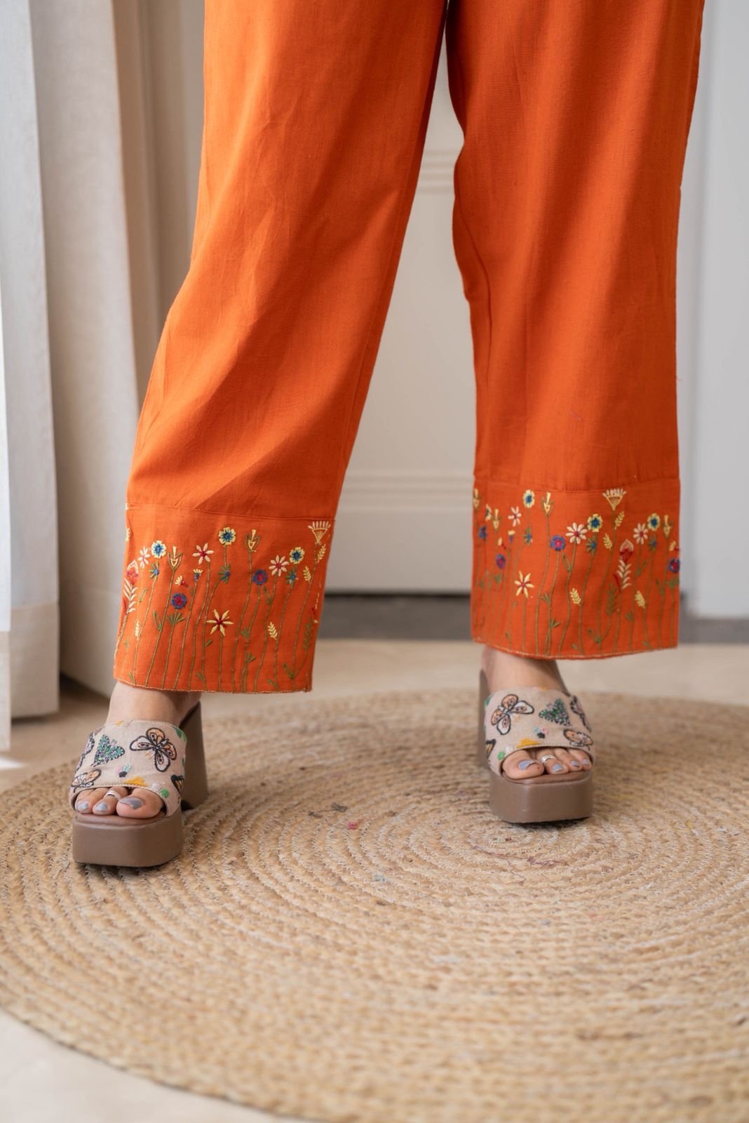 Tanya Farshi Coord Set- Orange - Image 6